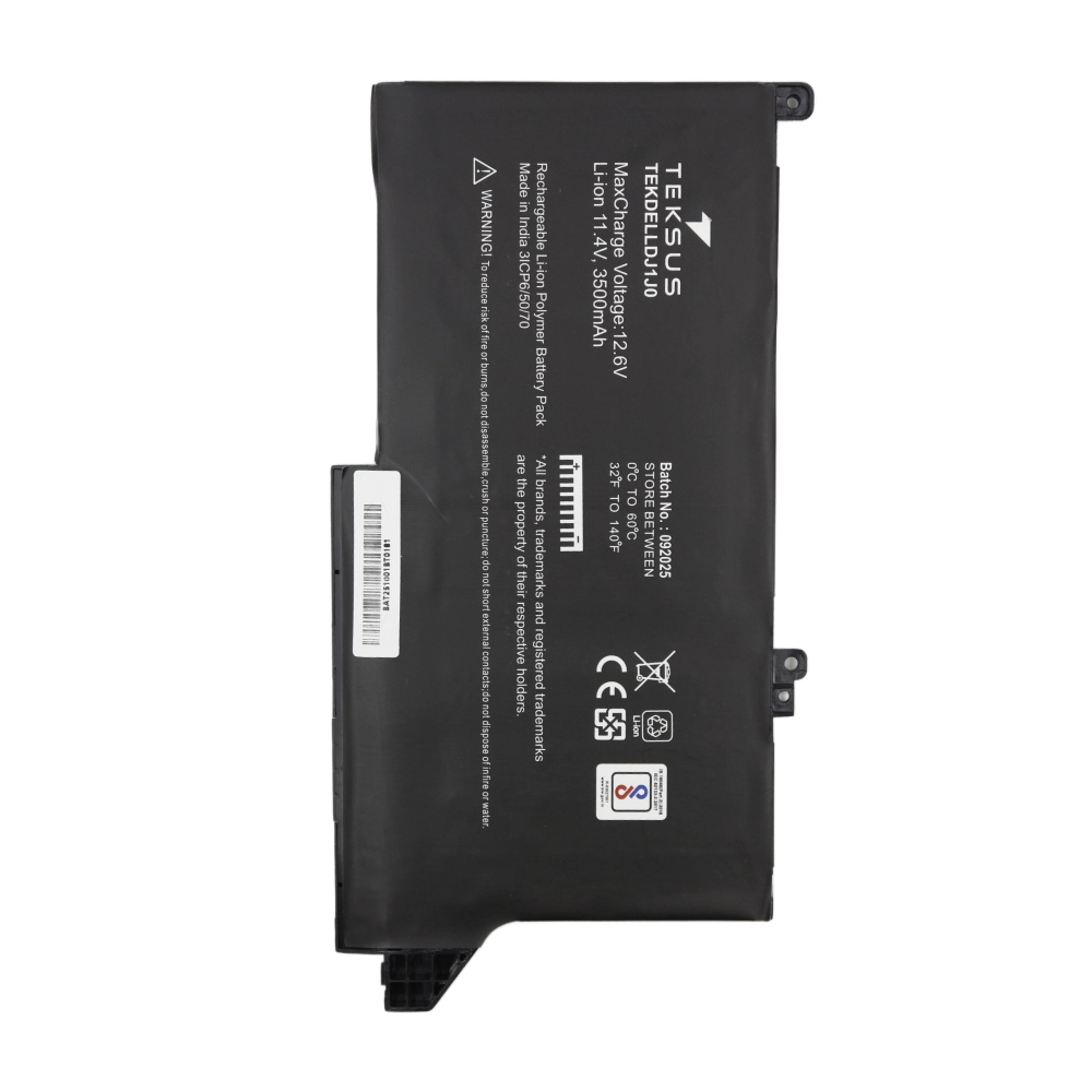Teksus Laptop Battery Compatible For Dell Latitude E7280 | DJ1J0 view 3